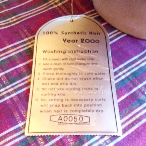 New CHADE Born Free Dark Brown 100% Synthetic Hair - Picture 8 of 11